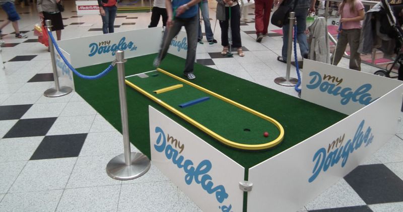 Minigolfanlage – Einkaufszentren
