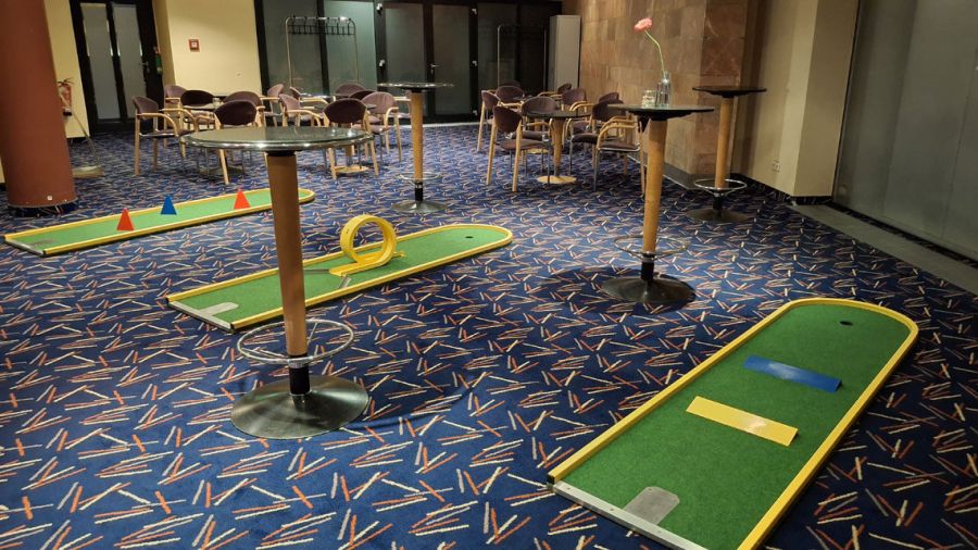 Minigolfbahnen im Hotel